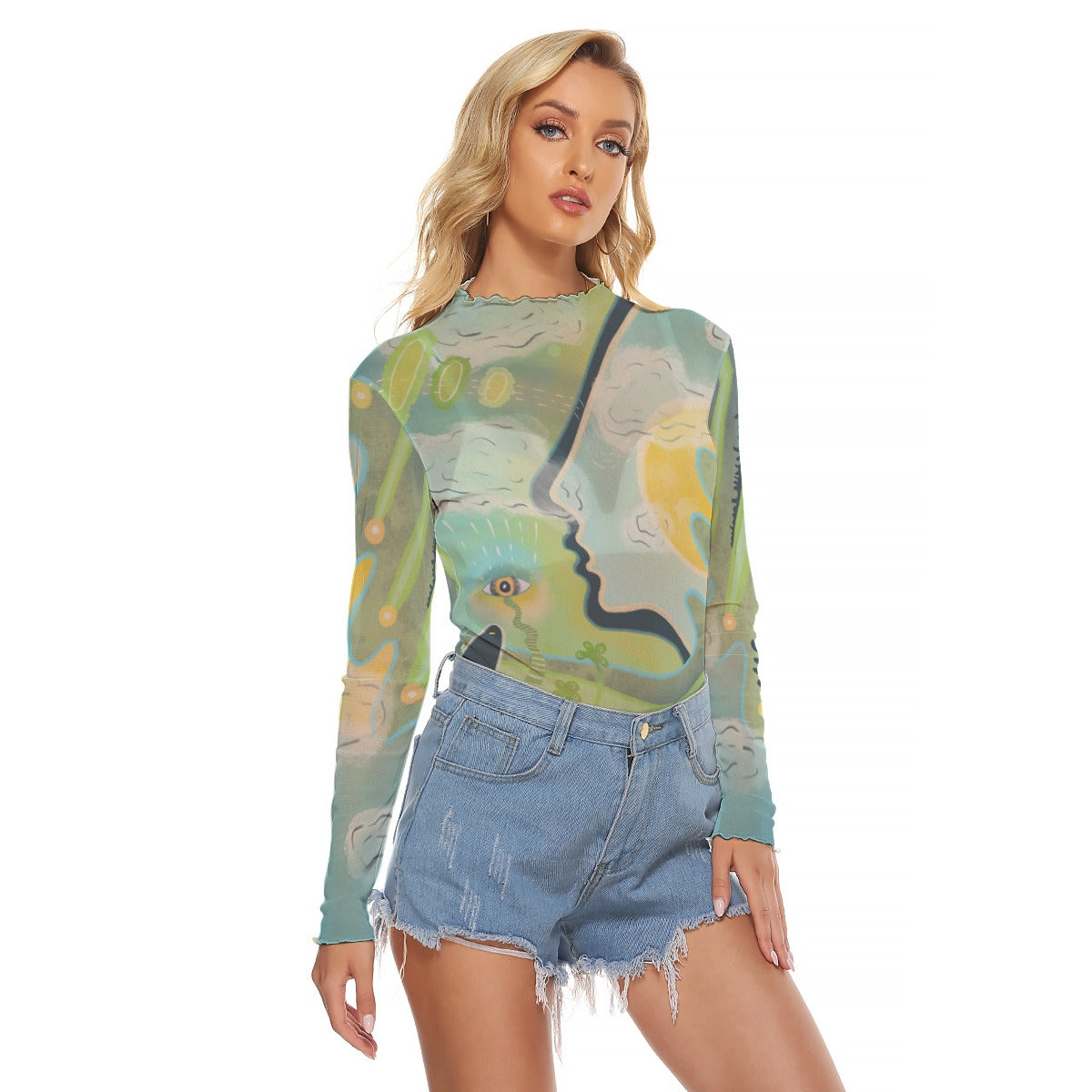 "March" Mesh Shirt