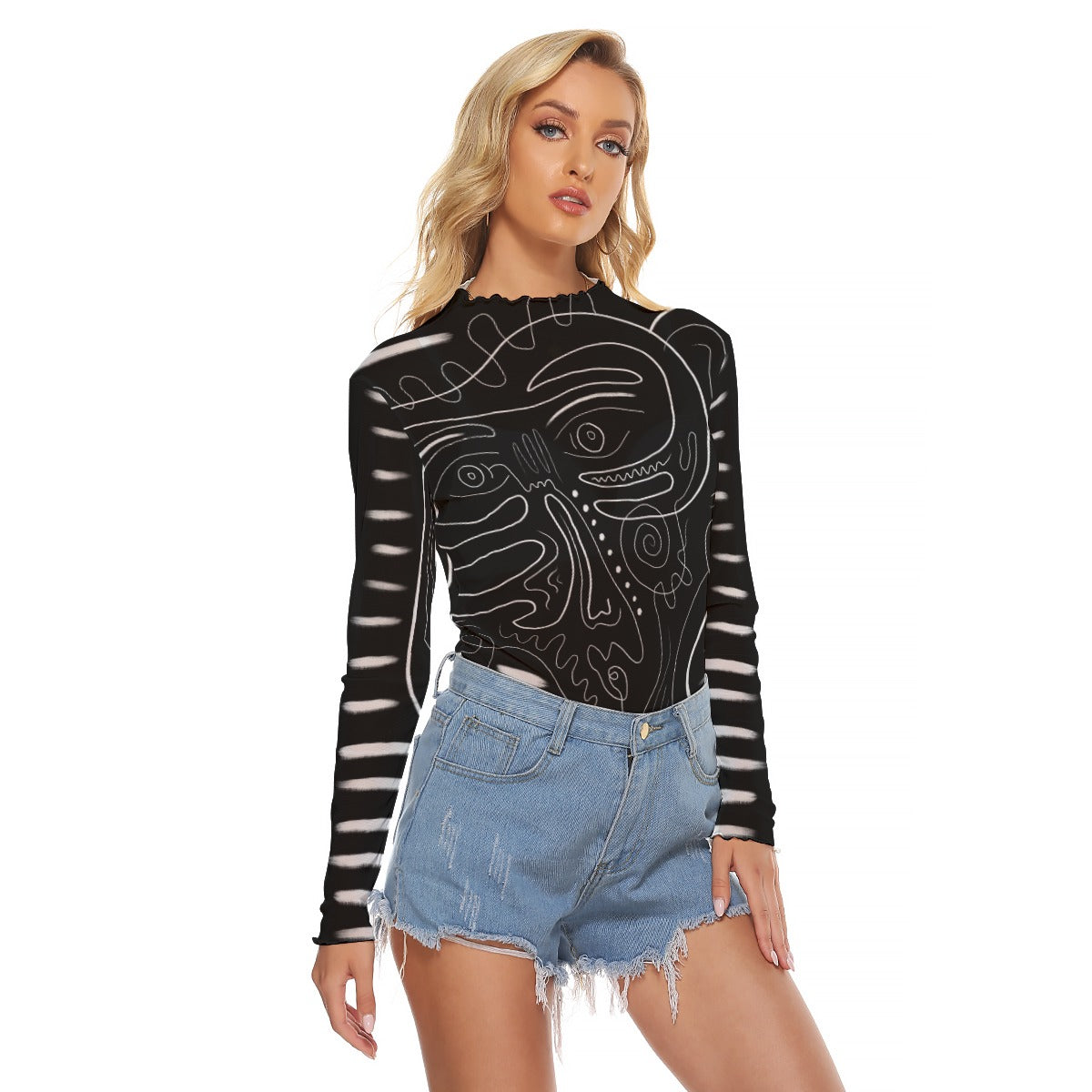 "Extra Delirious" Mesh Shirt