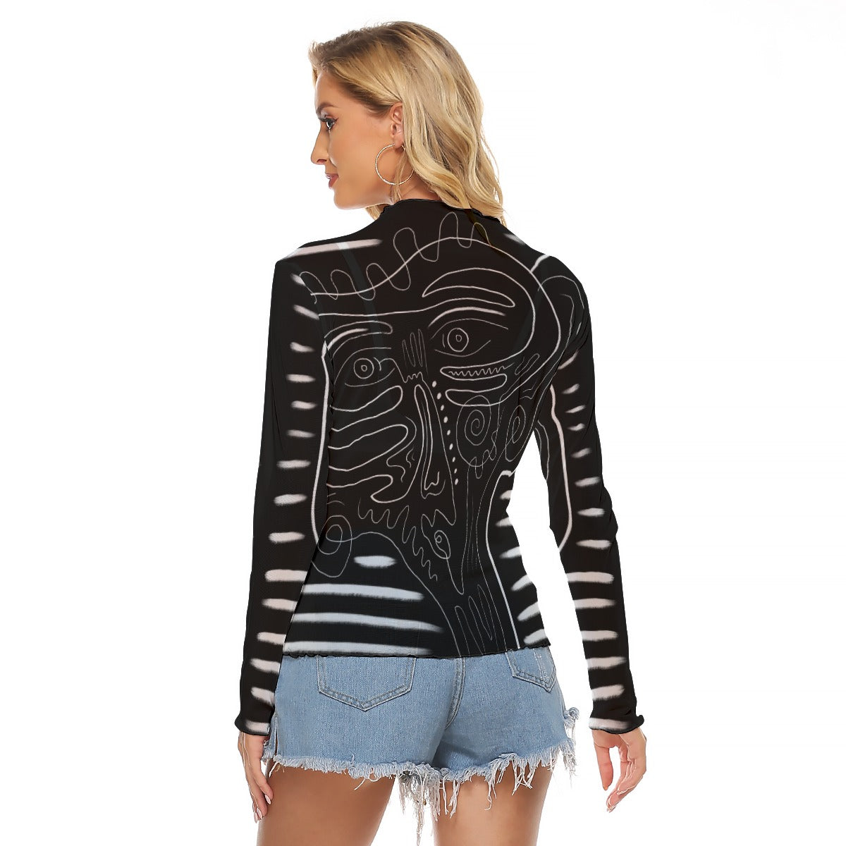 "Extra Delirious" Mesh Shirt