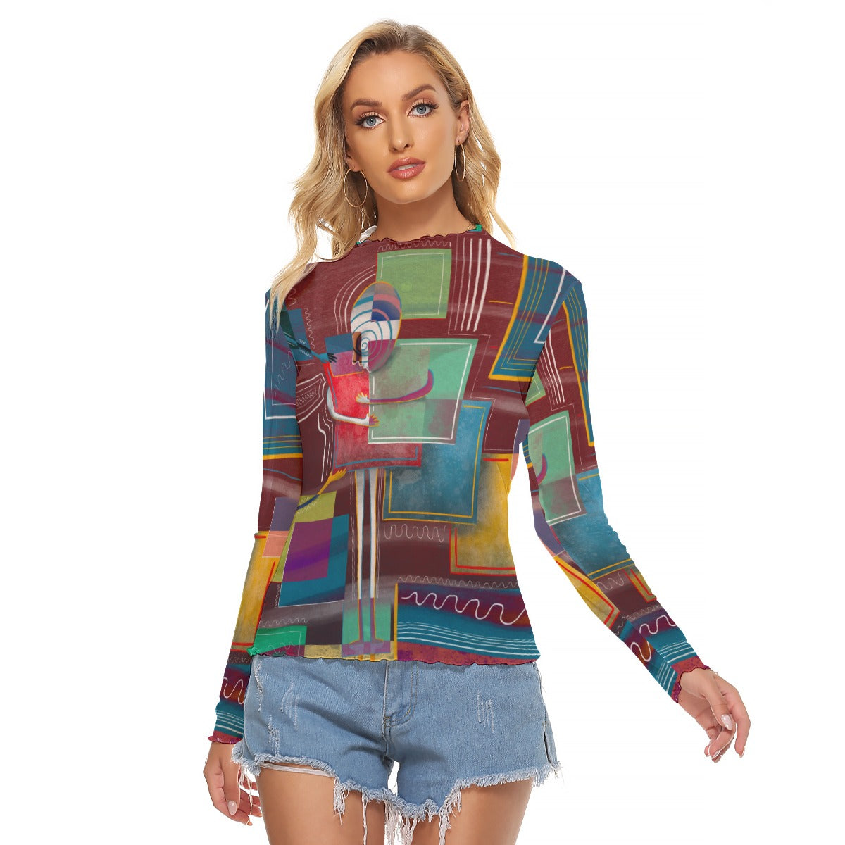 "Gallery Dweller" Mesh Shirt
