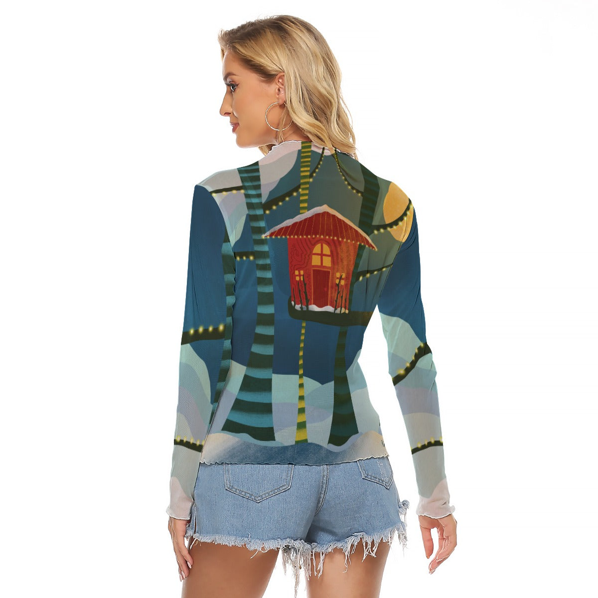 "December" Mesh Shirt
