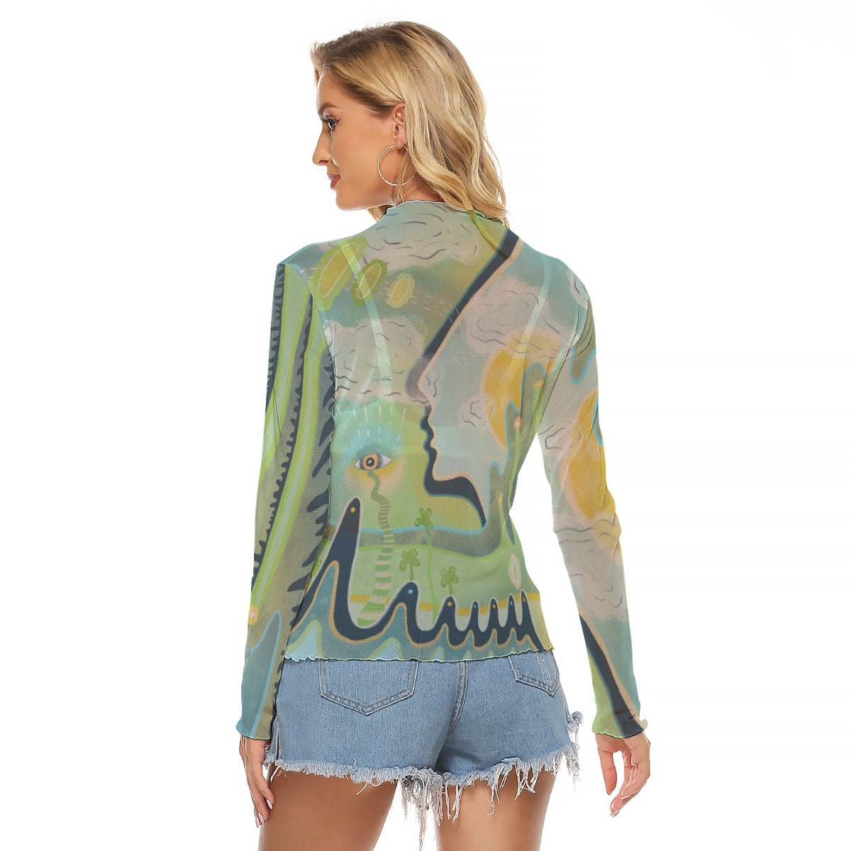 "March" Mesh Shirt