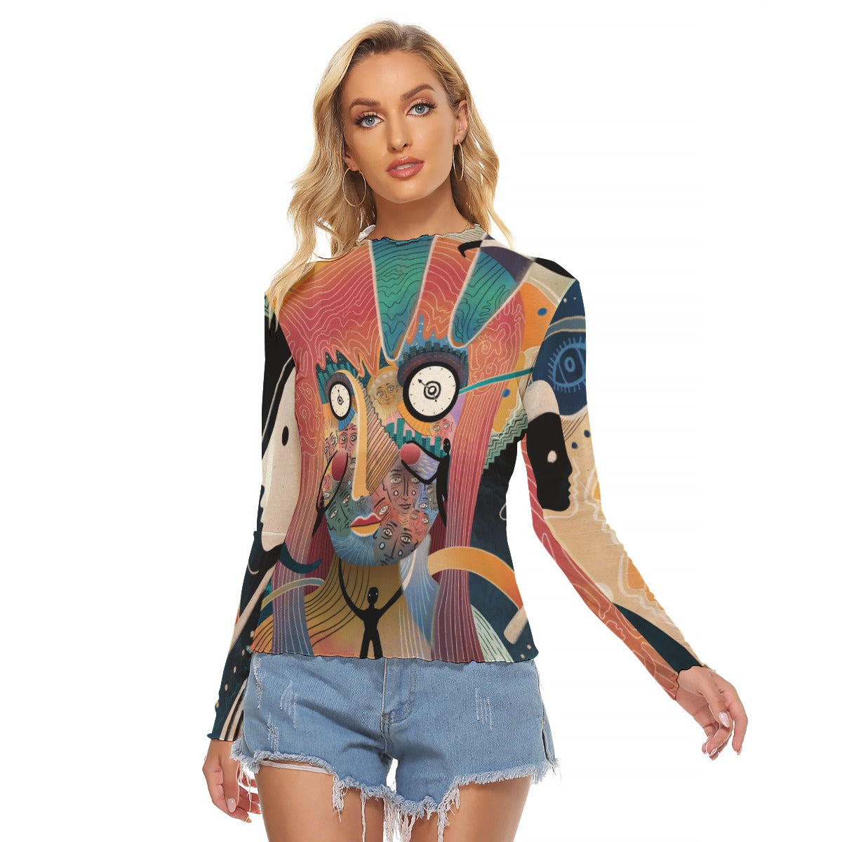 "Mania Manifesto" Mesh Shirt