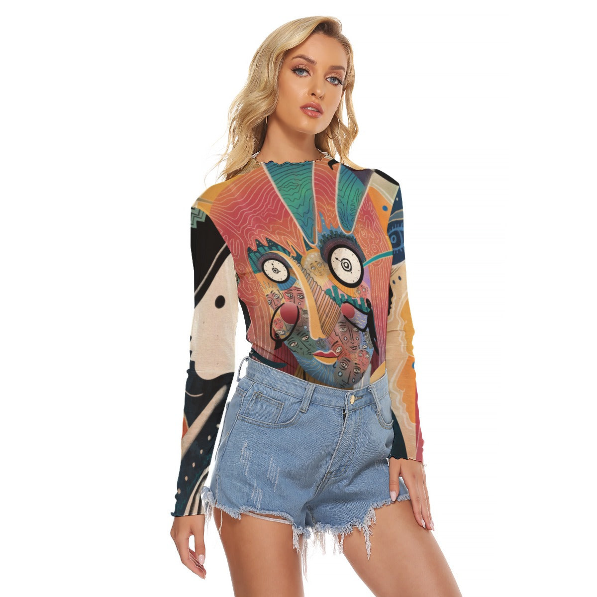 "Mania Manifesto" Mesh Shirt