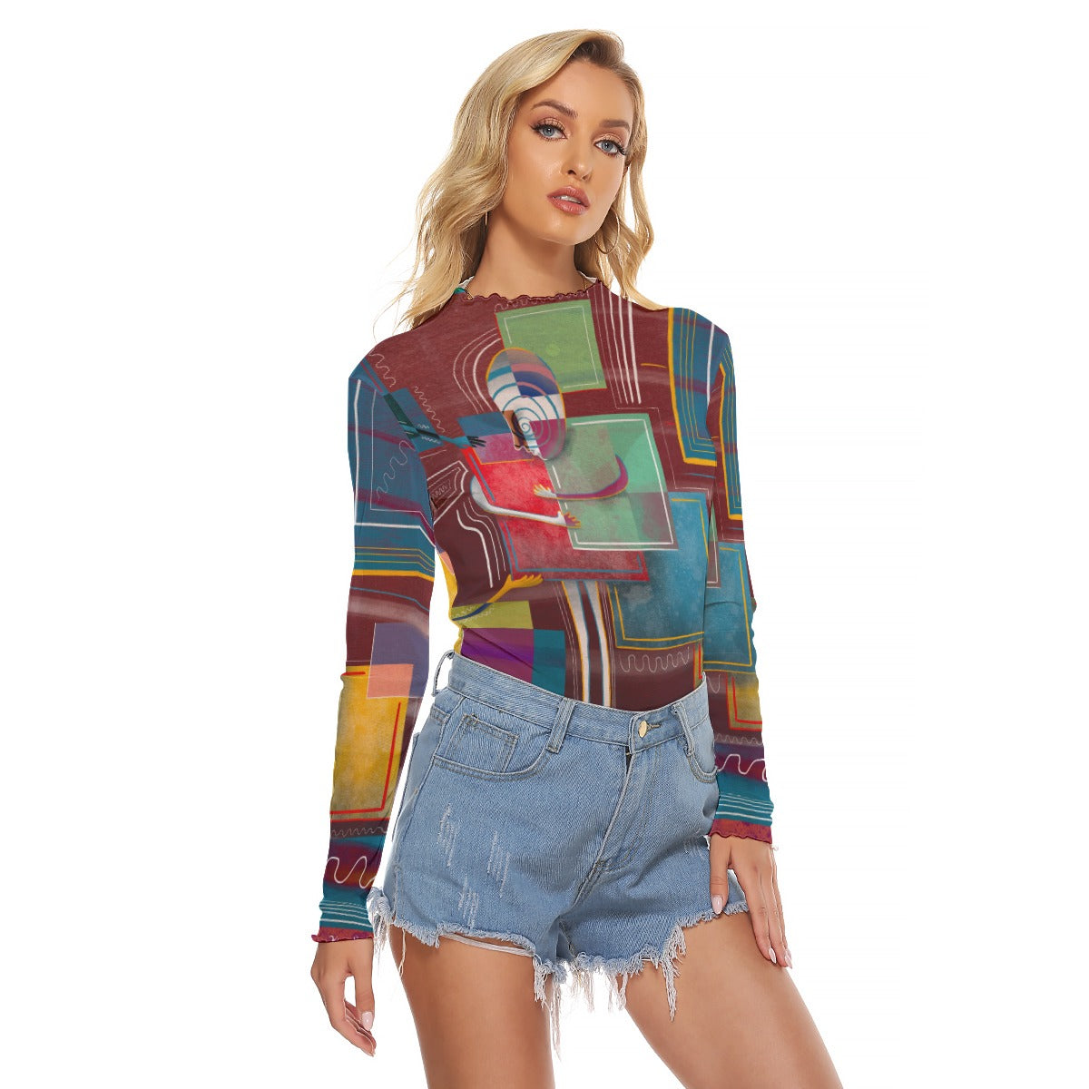 "Gallery Dweller" Mesh Shirt