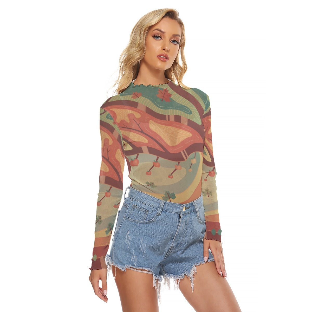 "September" Mesh Shirt