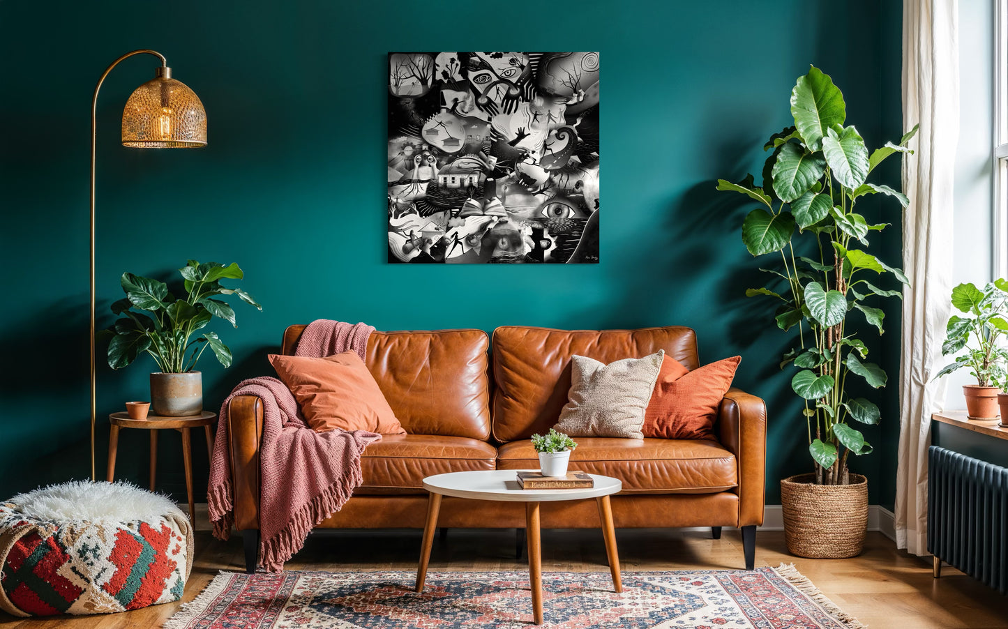 Canvas Art Print: "Story Of A Storm"