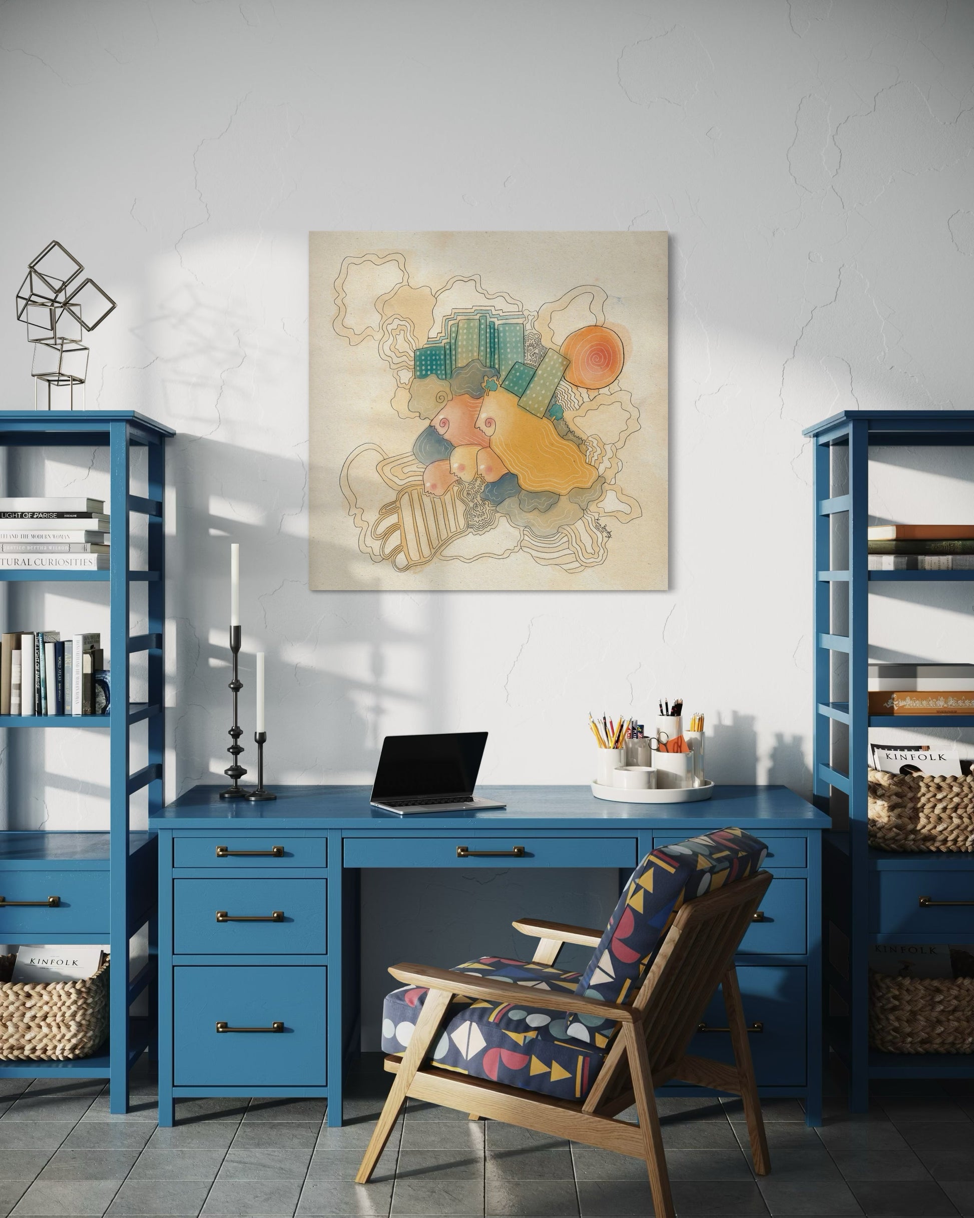 Canvas Art Print: "As Above, So Below" | Art Print | All Around Artsy Fashion