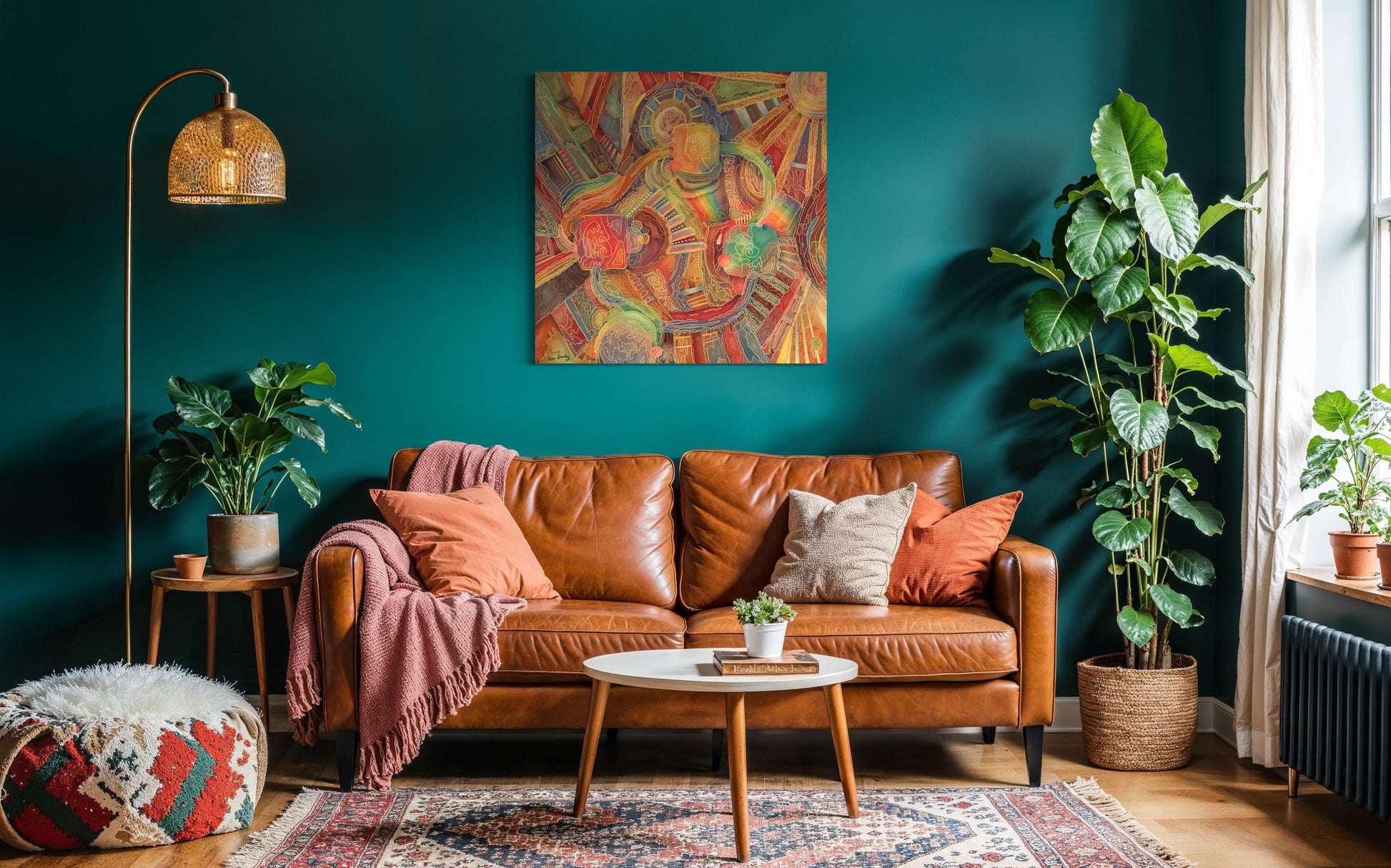 Canvas Art Print: "Labyrinth" | Art Print | All Around Artsy Fashion