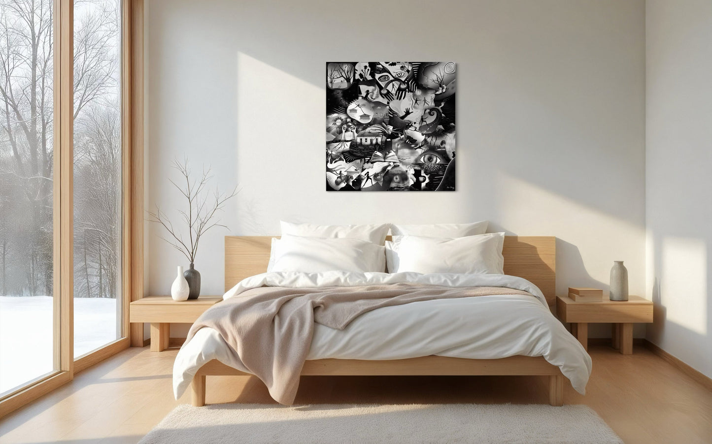Canvas Art Print: "Story Of A Storm" | Art Print | All Around Artsy Fashion