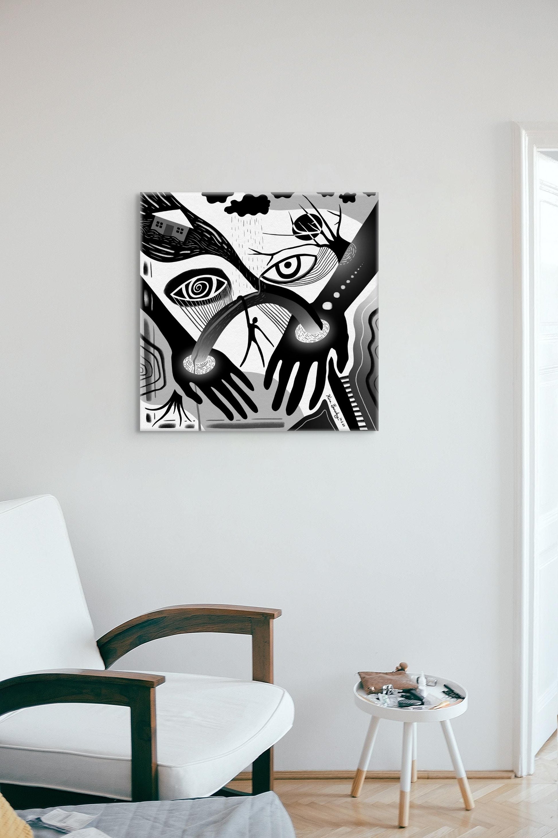 "Discovery" - Signed Art Print | Art Print | All Around Artsy Fashion