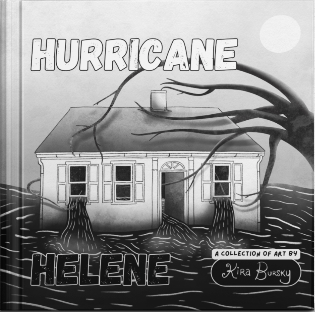 Hurricane Helene Art Collection Book | Book | All Around Artsy Fashion