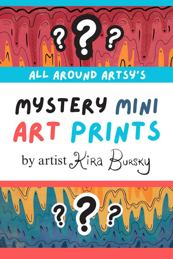 Mystery Mini Art Print Pack | Art Print | All Around Artsy Fashion