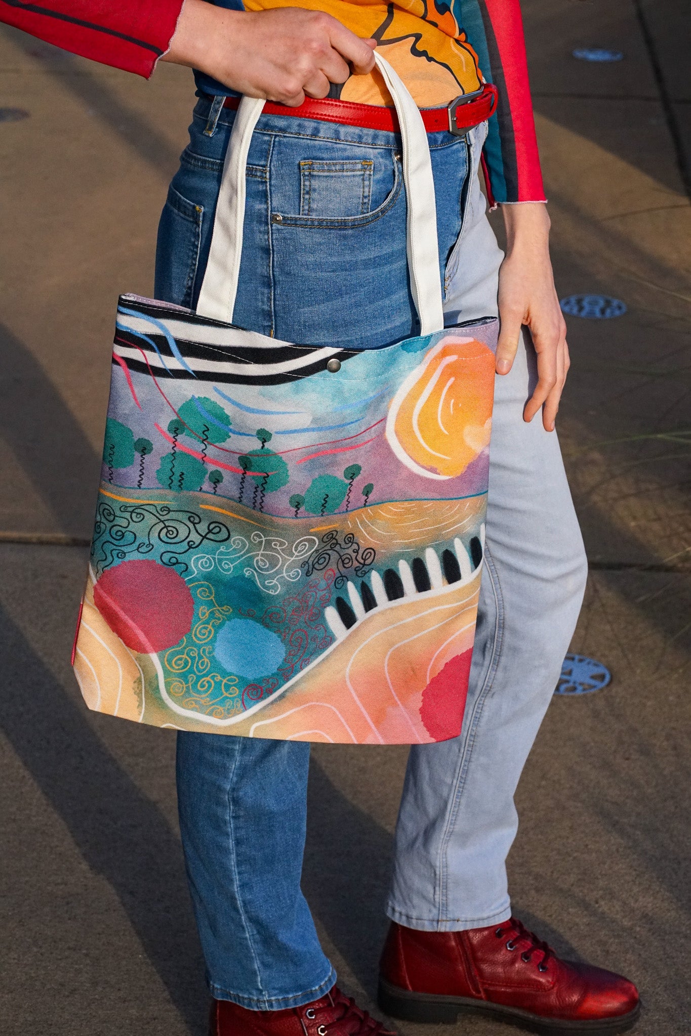 "Summer Serendipity" Tote Bag | Bags | All Around Artsy Fashion