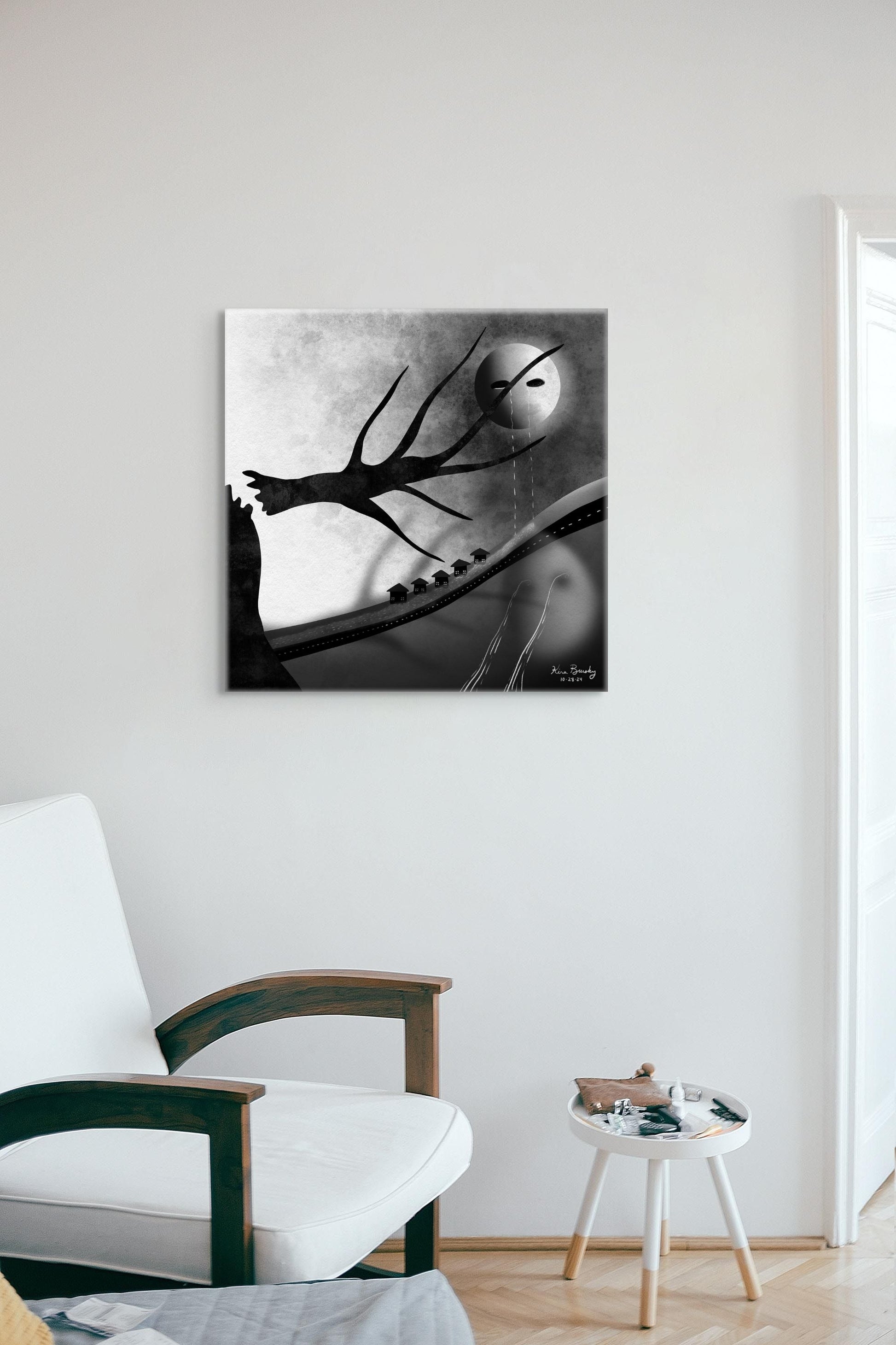 "The Hill" - Signed Art Print | Art Print | All Around Artsy Fashion