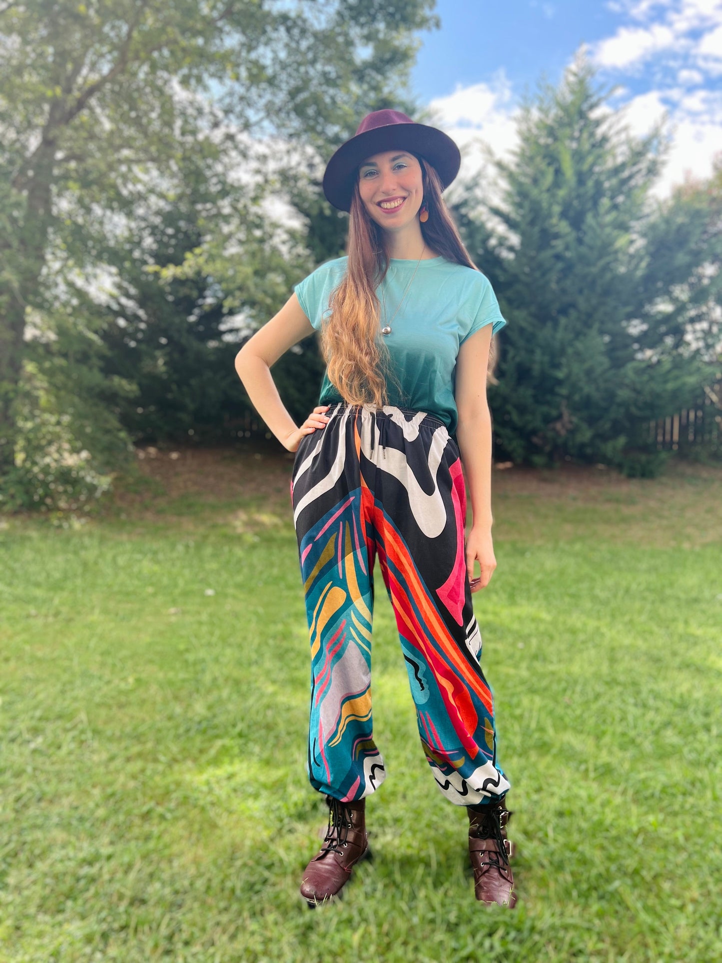 "Artsy Joyride" - Women's Pants | Pants | All Around Artsy Fashion