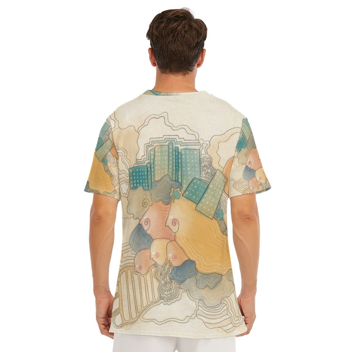 "As Above, So Below" - Men's T-Shirt | T-Shirts | All Around Artsy Fashion