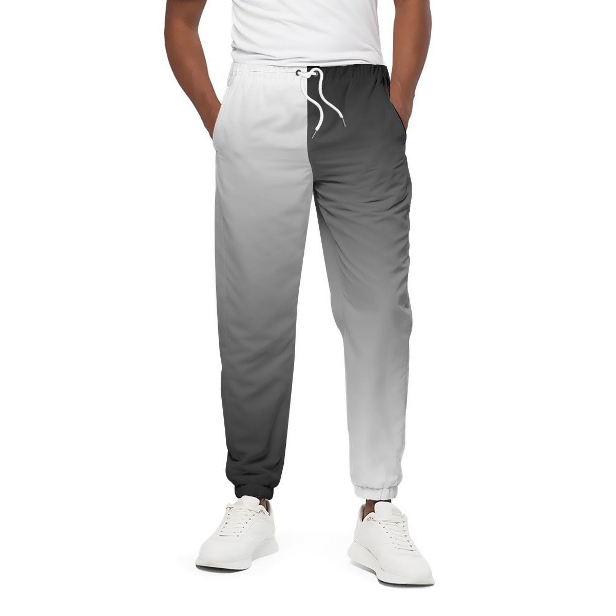 Black & White Ombré Sweatpants | Pants | All Around Artsy Fashion