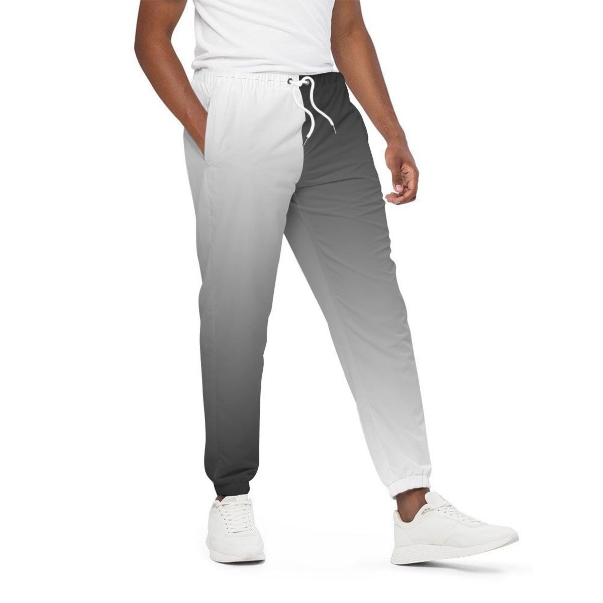 Black & White Ombré Sweatpants | Pants | All Around Artsy Fashion