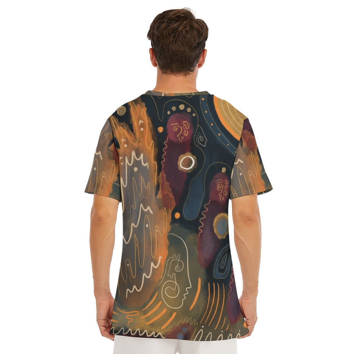 "Campfire Choir" - Men's T-Shirt | T-Shirts | All Around Artsy Fashion