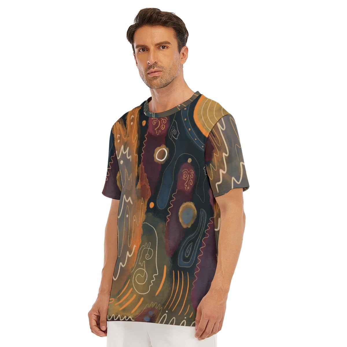 "Campfire Choir" - Men's T-Shirt | T-Shirts | All Around Artsy Fashion