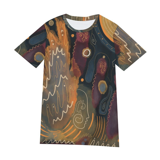 "Campfire Choir" - Men's T-Shirt | T-Shirts | All Around Artsy Fashion