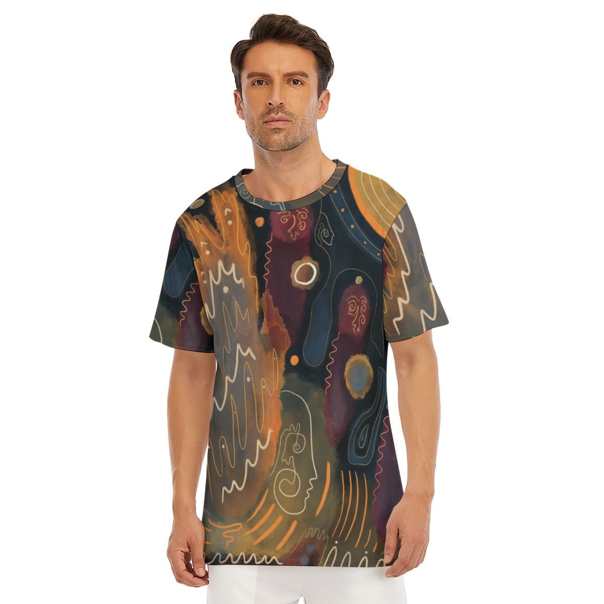 "Campfire Choir" - Men's T-Shirt | T-Shirts | All Around Artsy Fashion