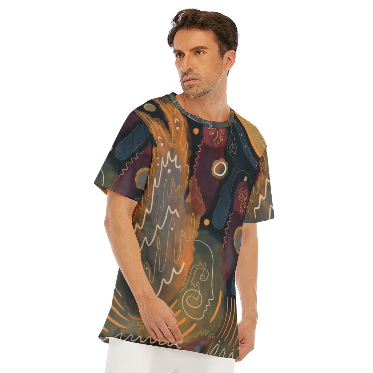 "Campfire Choir" - Men's T-Shirt | T-Shirts | All Around Artsy Fashion