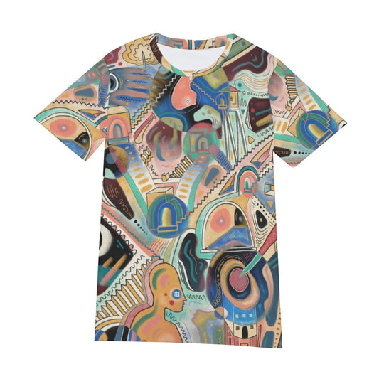 "Candid Cacophony" - Men's T-Shirt | T-Shirts | All Around Artsy Fashion