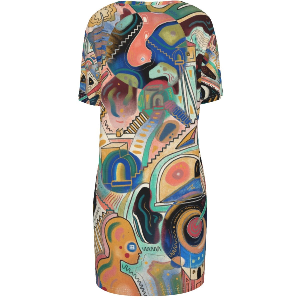 "Candid Cacophony" - Women's Dress | Dresses | All Around Artsy Fashion