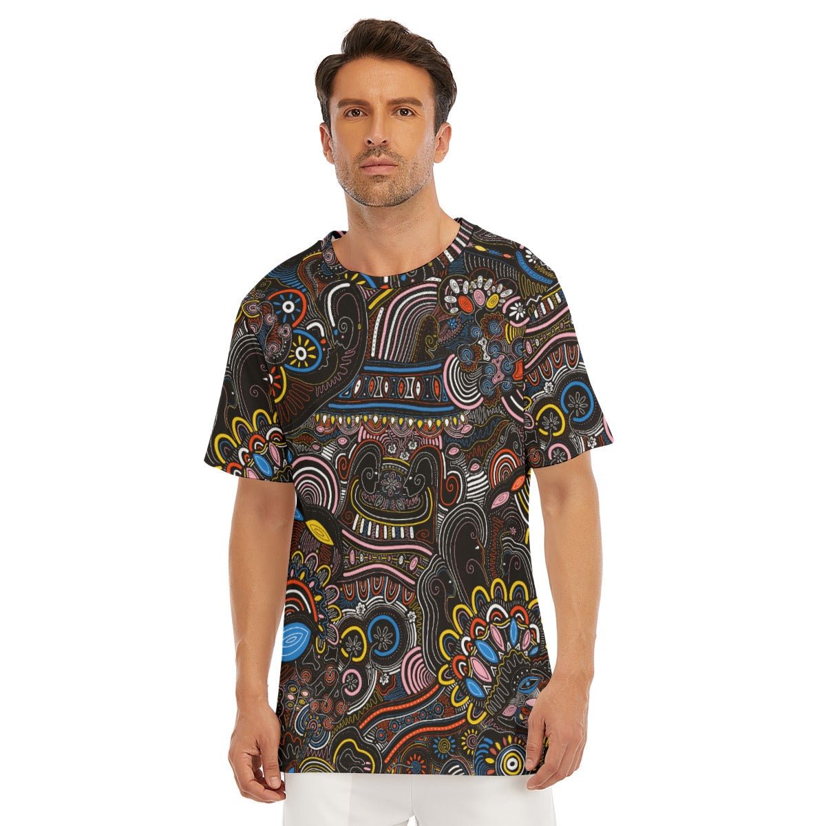 "Festival of Souls" - Men's T-Shirt | T-Shirts | All Around Artsy Fashion