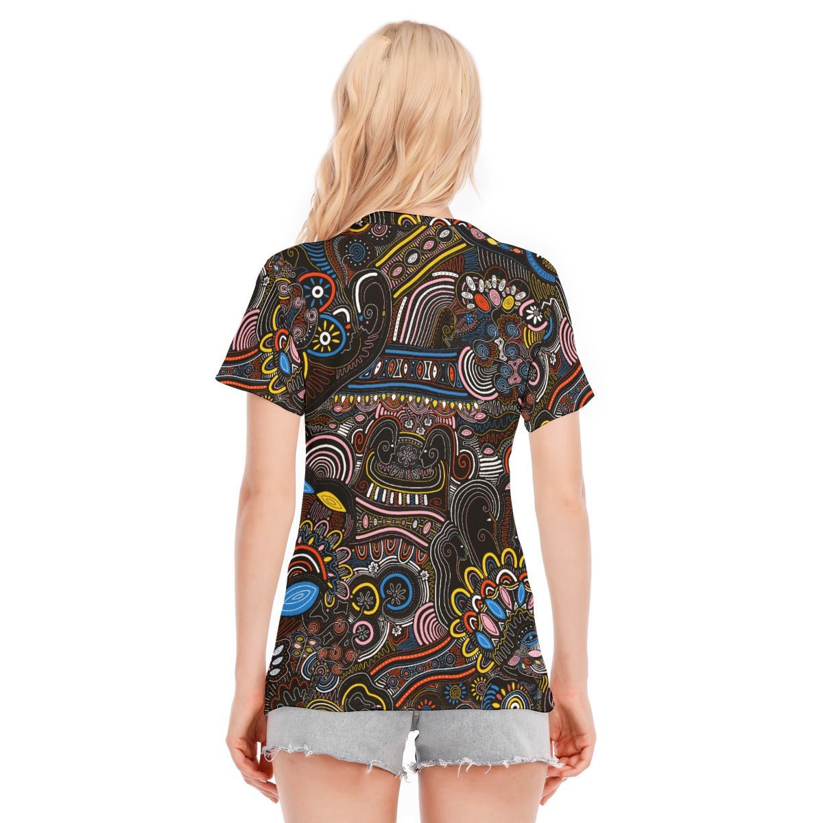 "Festival of Souls" - Women's T-Shirt | T-Shirts | All Around Artsy Fashion