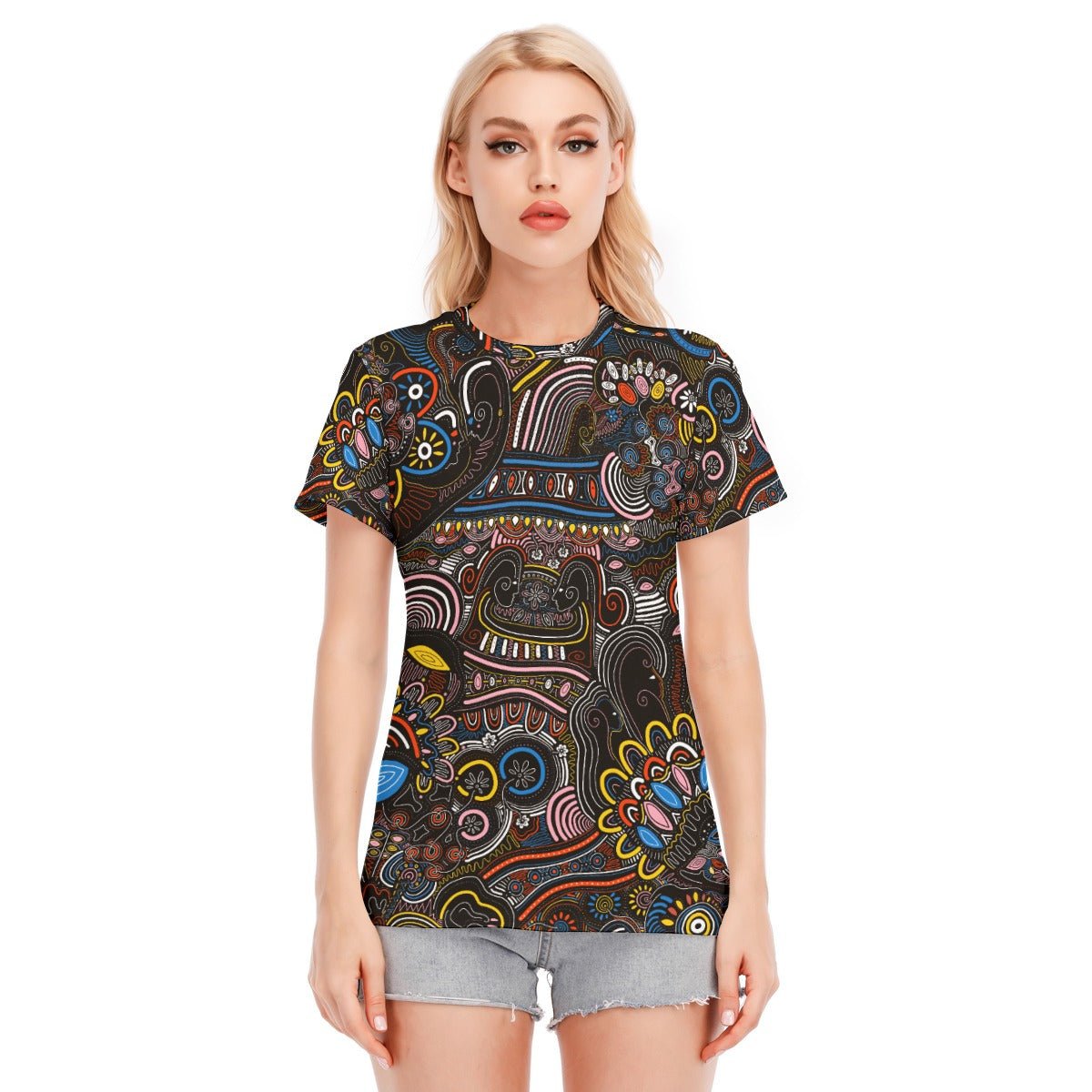 "Festival of Souls" - Women's T-Shirt | T-Shirts | All Around Artsy Fashion