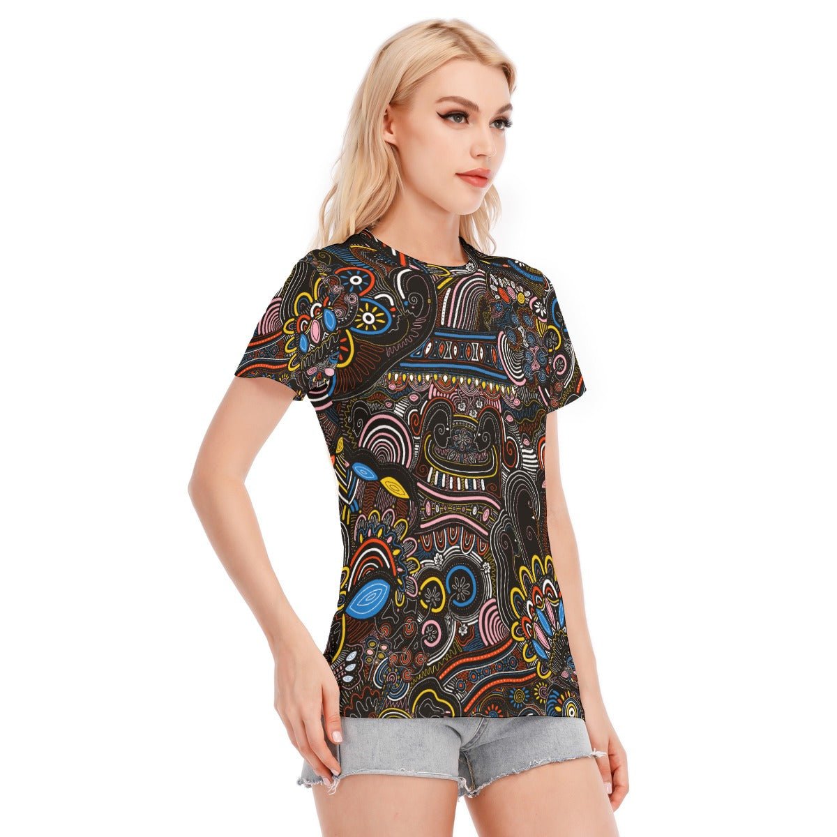 "Festival of Souls" - Women's T-Shirt | T-Shirts | All Around Artsy Fashion