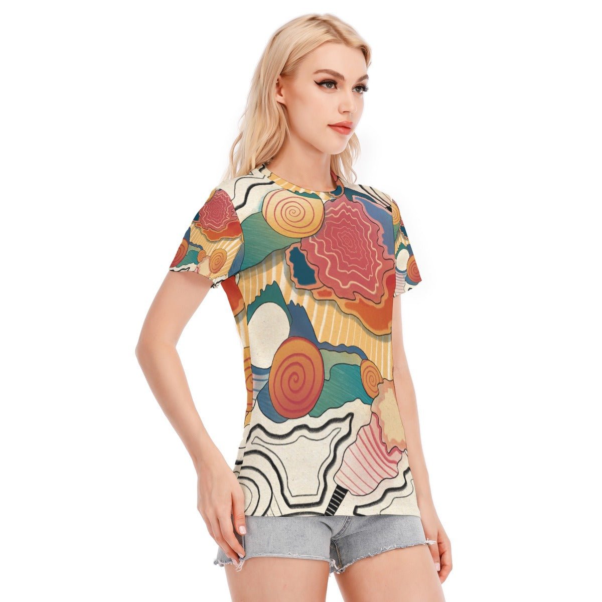 "Lost In Transition" - Women's T-Shirt | T-Shirts | All Around Artsy Fashion