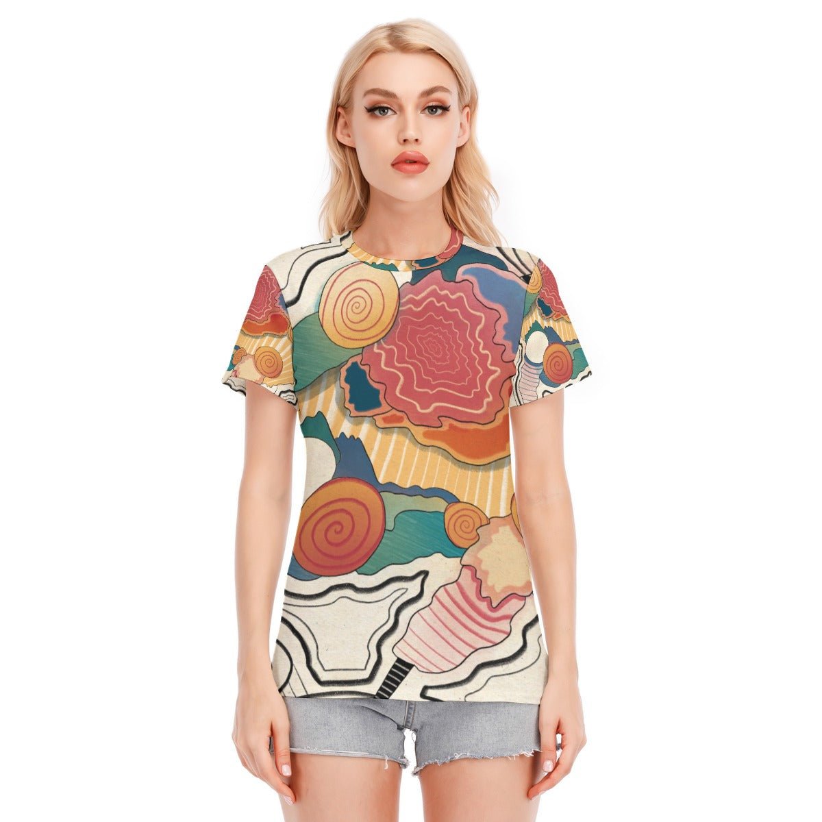 "Lost In Transition" - Women's T-Shirt | T-Shirts | All Around Artsy Fashion