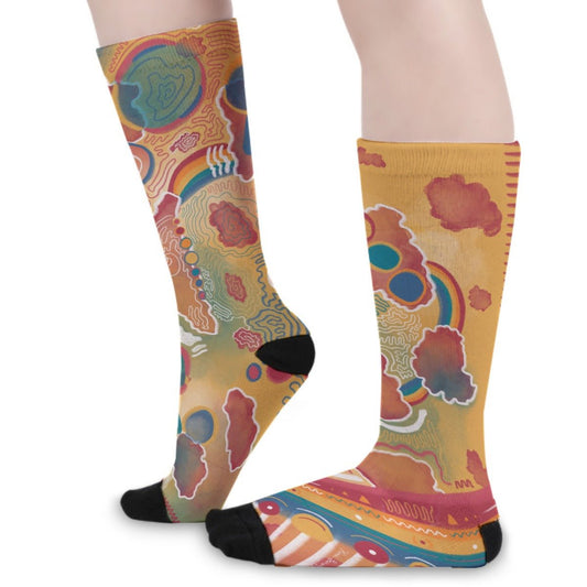"Mitochondria Map" - Socks | Socks | All Around Artsy Fashion