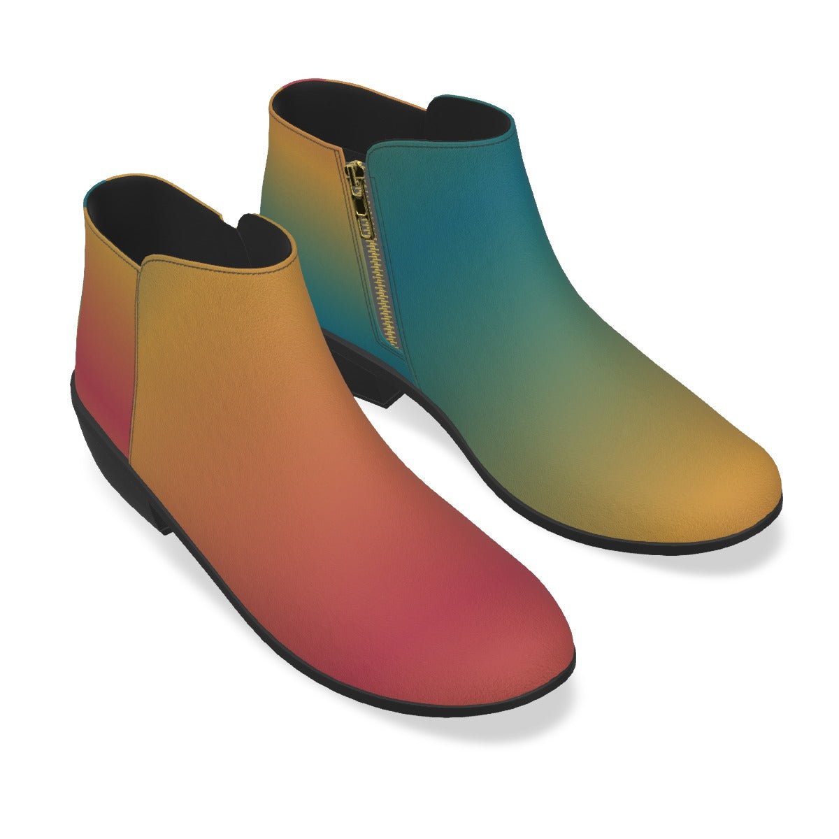 Rainbow Boots | Shoes | All Around Artsy Fashion