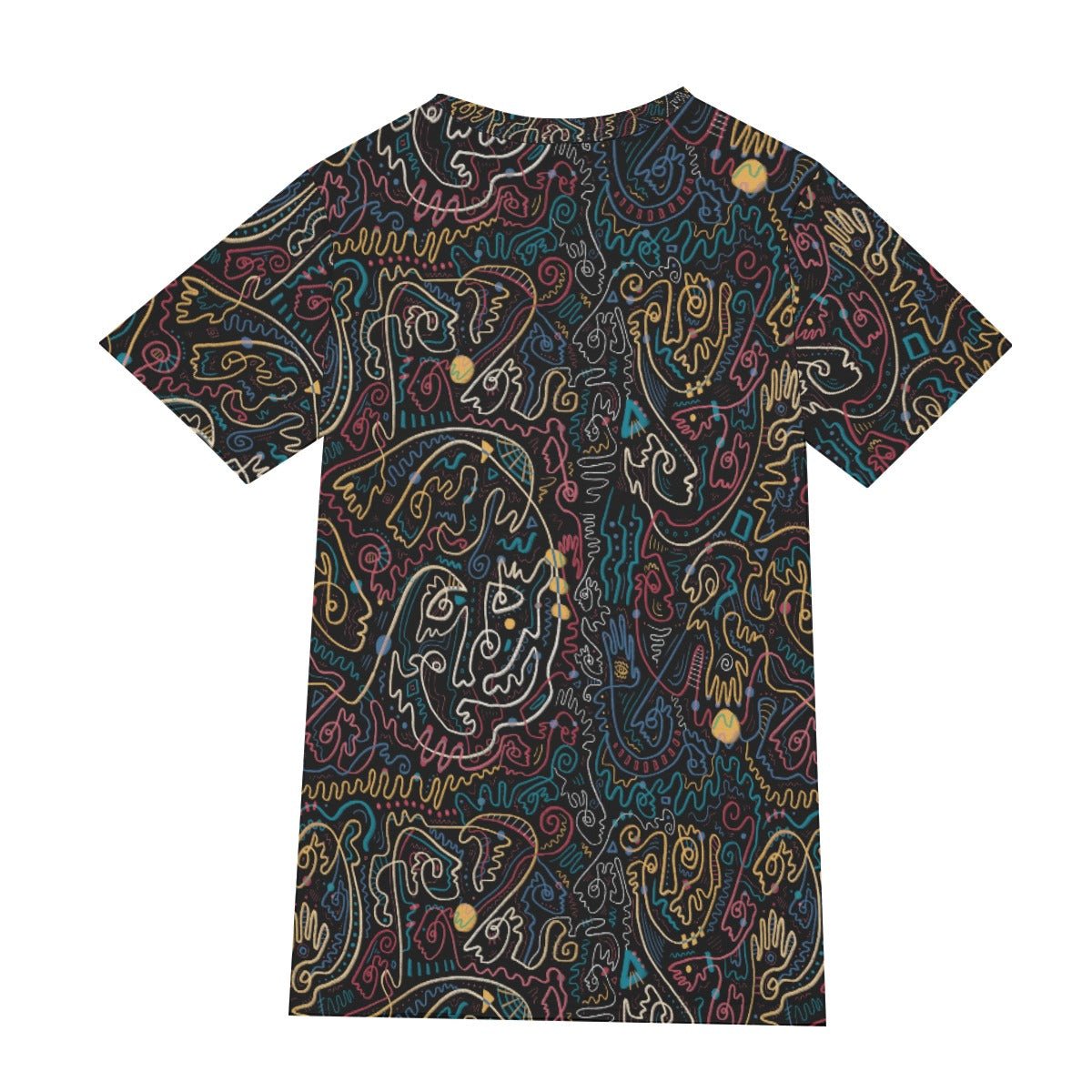 "Soul Scribbles" - Men's T-Shirt | T-Shirts | All Around Artsy Fashion