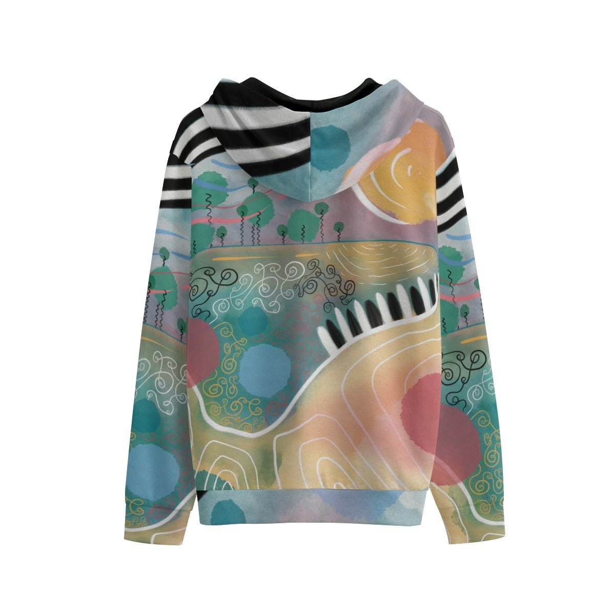 "Summer Serendipity" - Hoodie | Jackets & Hoodies | All Around Artsy Fashion