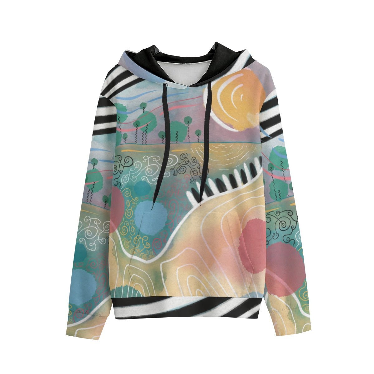 "Summer Serendipity" - Hoodie | Jackets & Hoodies | All Around Artsy Fashion