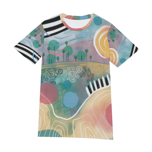"Summer Serendipity" - Men's T-Shirt | T-Shirts | All Around Artsy Fashion