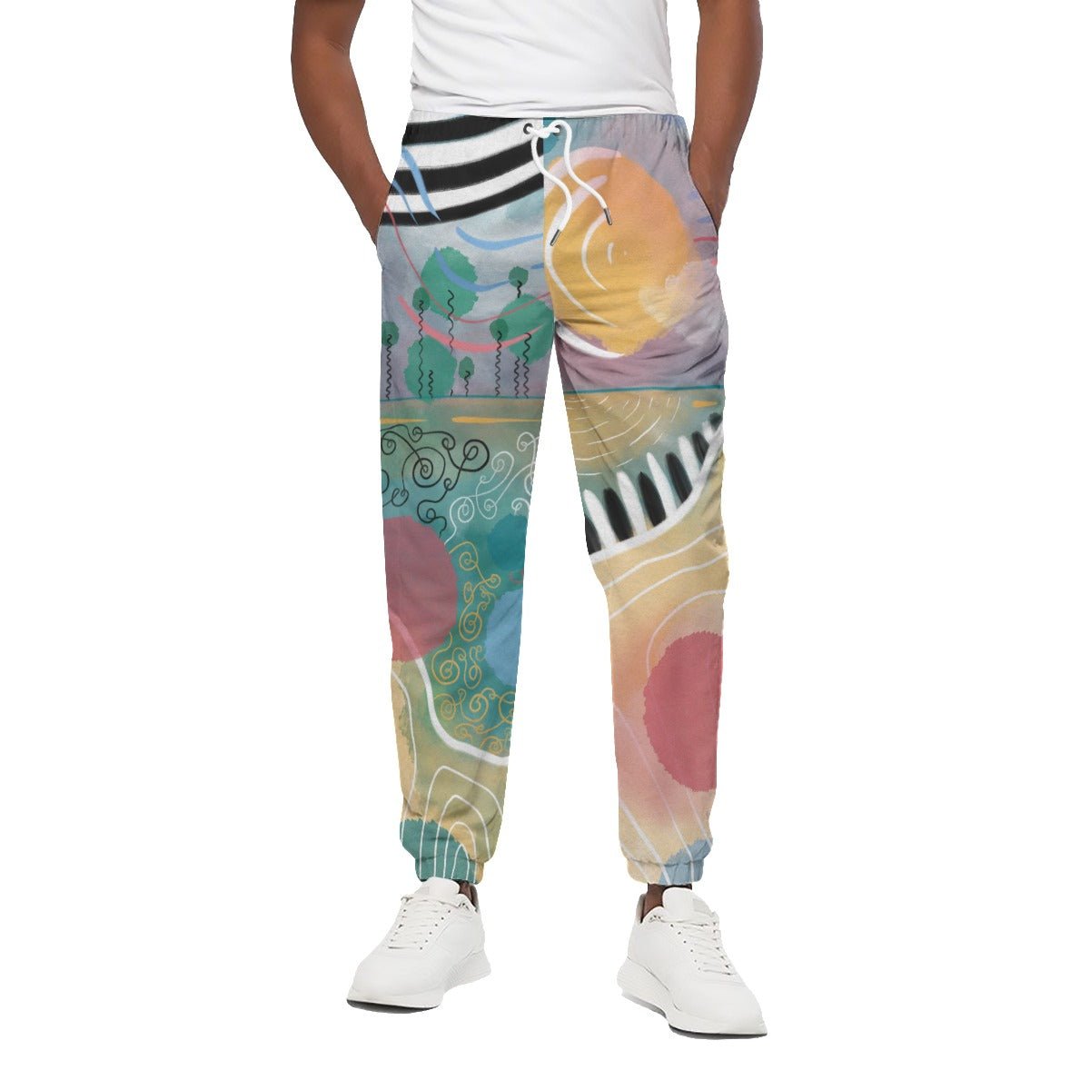 "Summer Serendipity" - Unisex Sweatpants | Pants | All Around Artsy Fashion