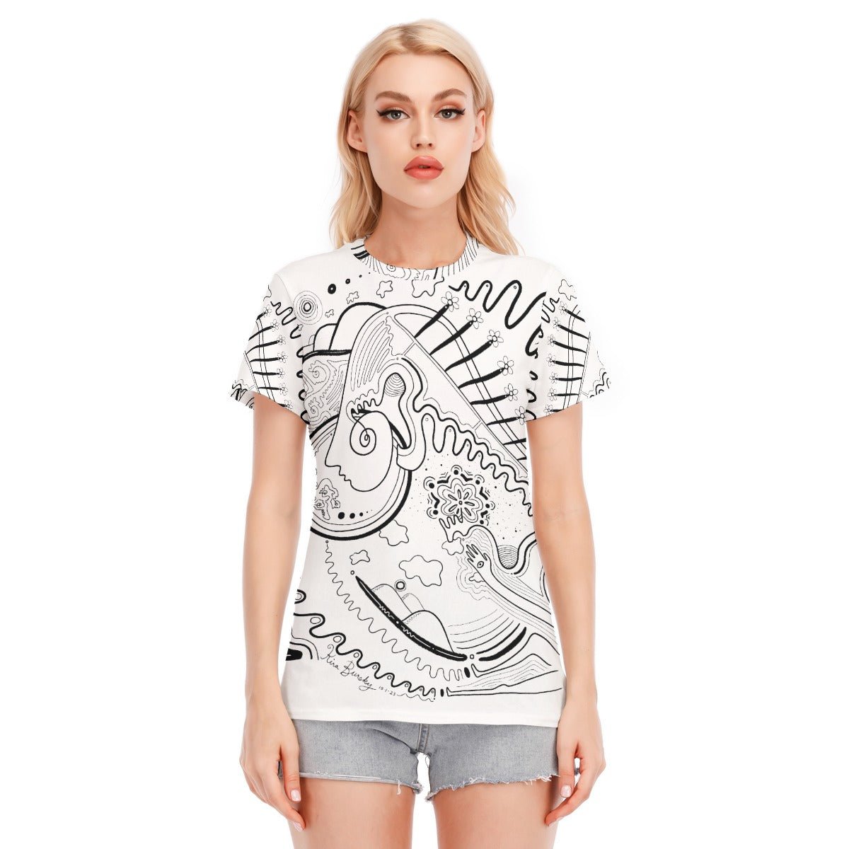 "The Dream" - Women's T-Shirt | T-Shirts | All Around Artsy Fashion