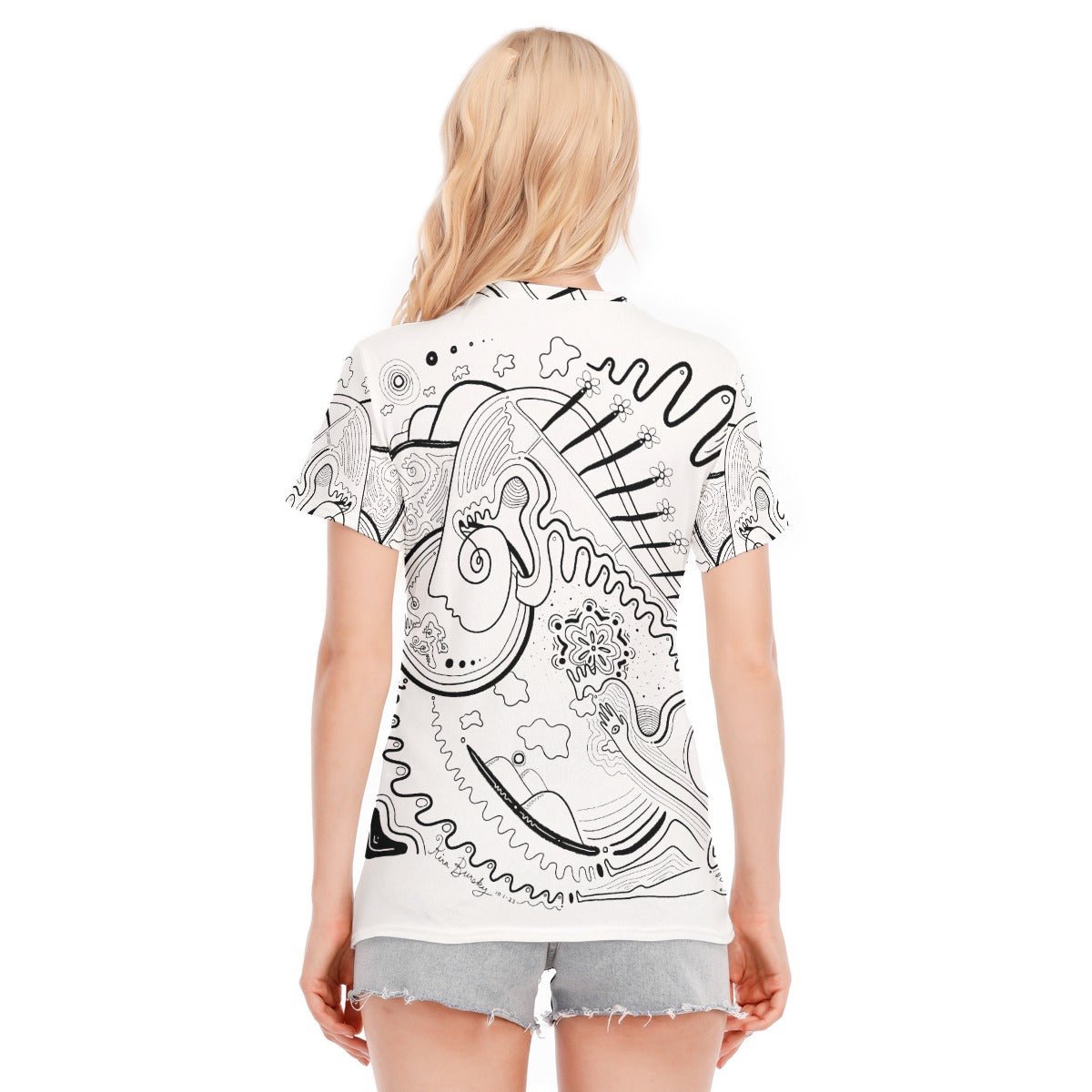 "The Dream" - Women's T-Shirt | T-Shirts | All Around Artsy Fashion