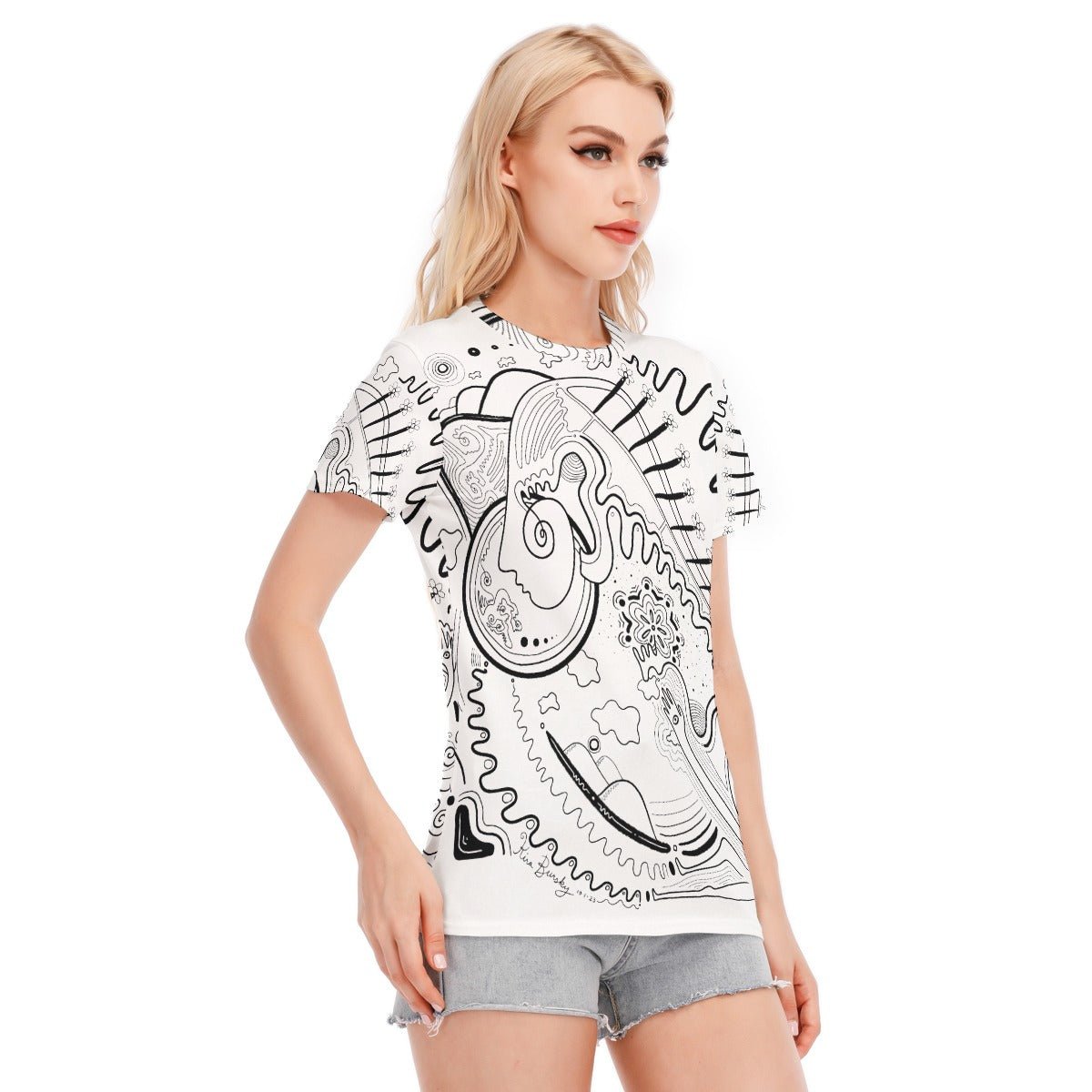 "The Dream" - Women's T-Shirt | T-Shirts | All Around Artsy Fashion