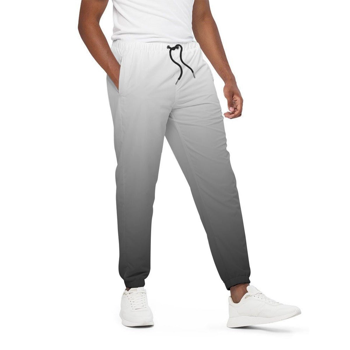 White to Black Ombré Sweatpants | Pants | All Around Artsy Fashion